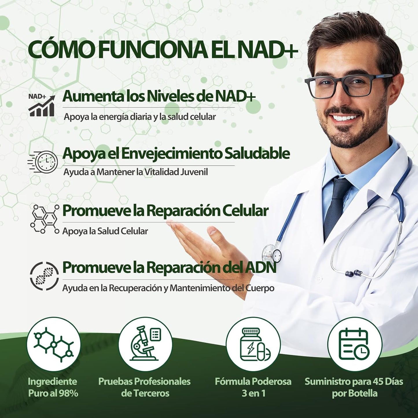 Windboss NAD+™ - Gélules à base de NAD+