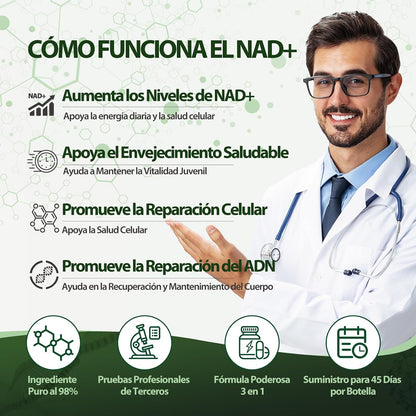 Windboss NAD+™ - Gélules à base de NAD+