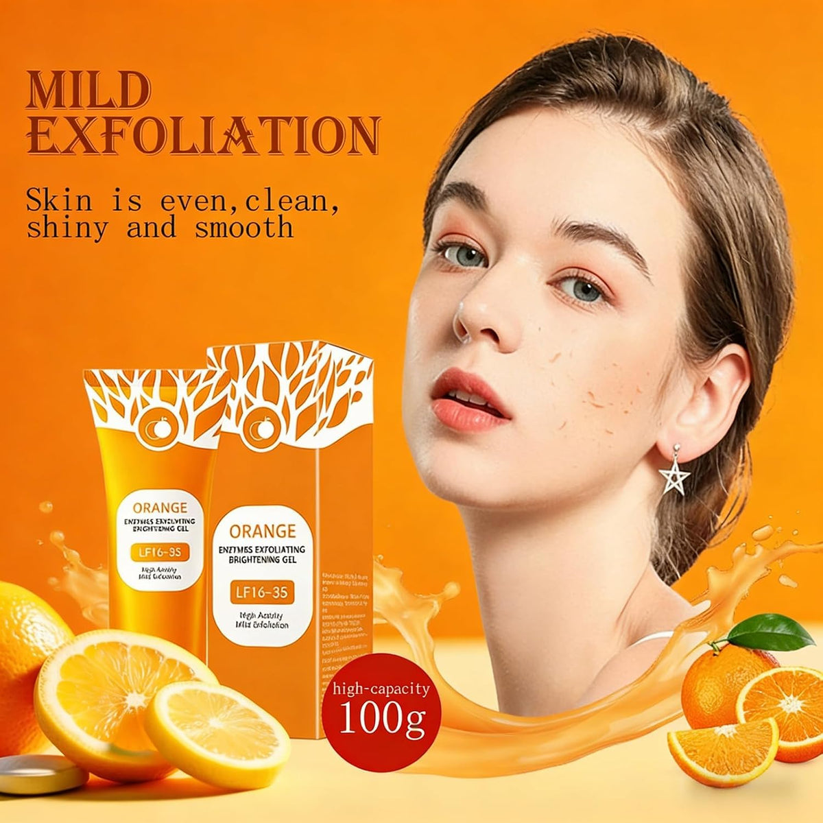 Orange Pouqur™ - Exfoliant pour la peau