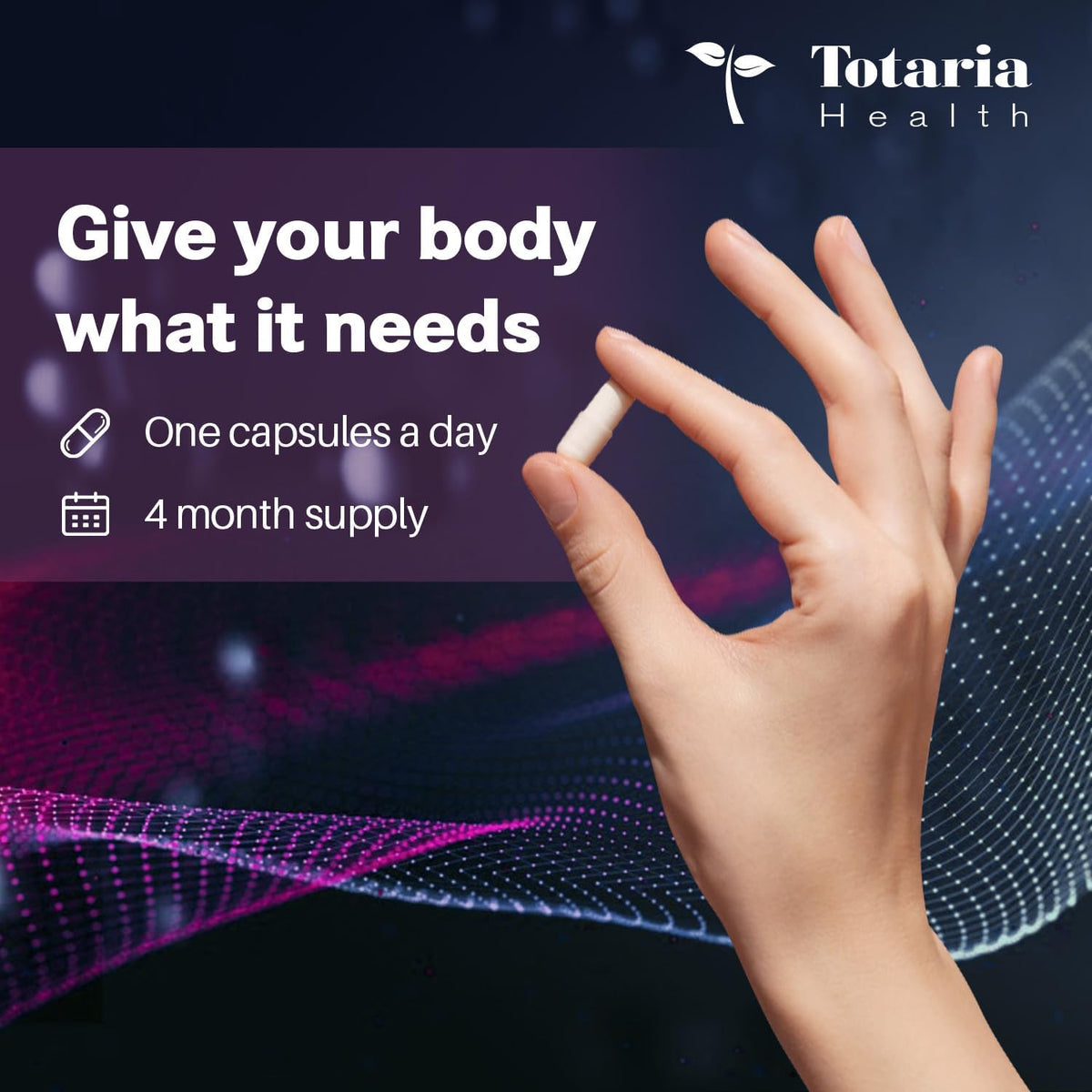 Totaria Magnesium Complex 700mg 12 in 1 Magnesium Supplement with Glycinate, Citrate, Malate, Oxide, Taurate, Aspartate, Orotate Magnesium for Relaxation, Muscles and Heart.