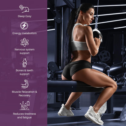 Totaria Magnesium Complex 700mg 12 in 1 Magnesium Supplement with Glycinate, Citrate, Malate, Oxide, Taurate, Aspartate, Orotate Magnesium for Relaxation, Muscles and Heart.
