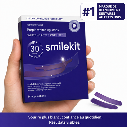 SmileKit™ - Bandes blanchissantes