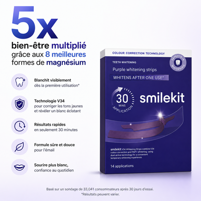 SmileKit™ - Bandes blanchissantes
