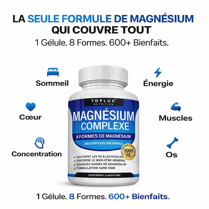 Toplux Magnesium Complex™ - Gélules au Magnésium