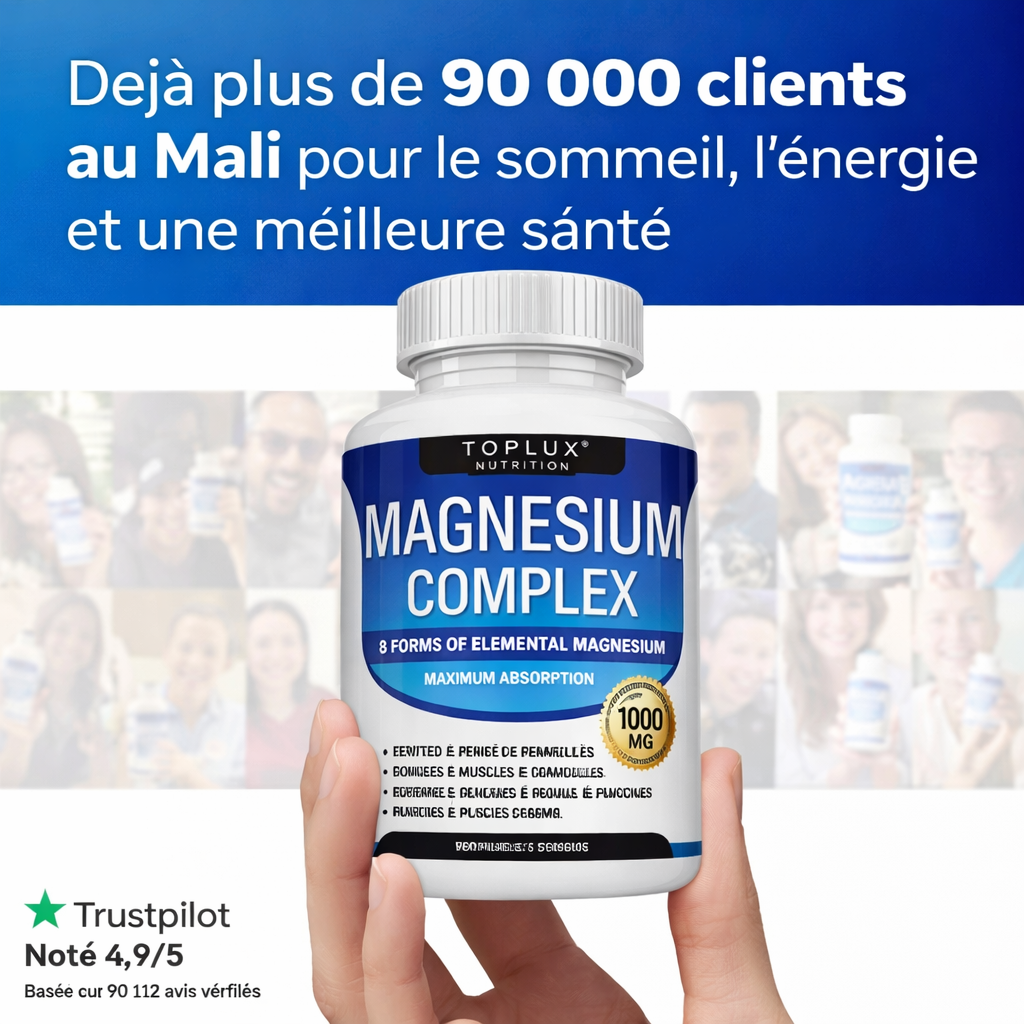 Toplux Magnesium Complex™ - Gélules au Magnésium