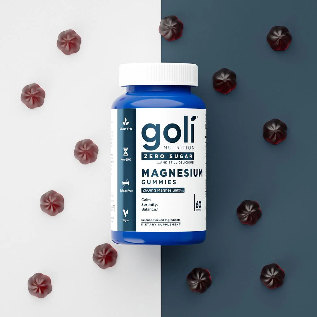 Goli Magnesium Zero Sucre™ - Gummies au Magnésium
