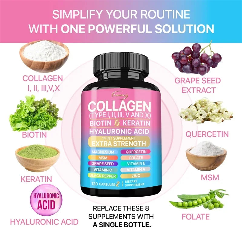 Zoyava Collagen - Capsules de collagène