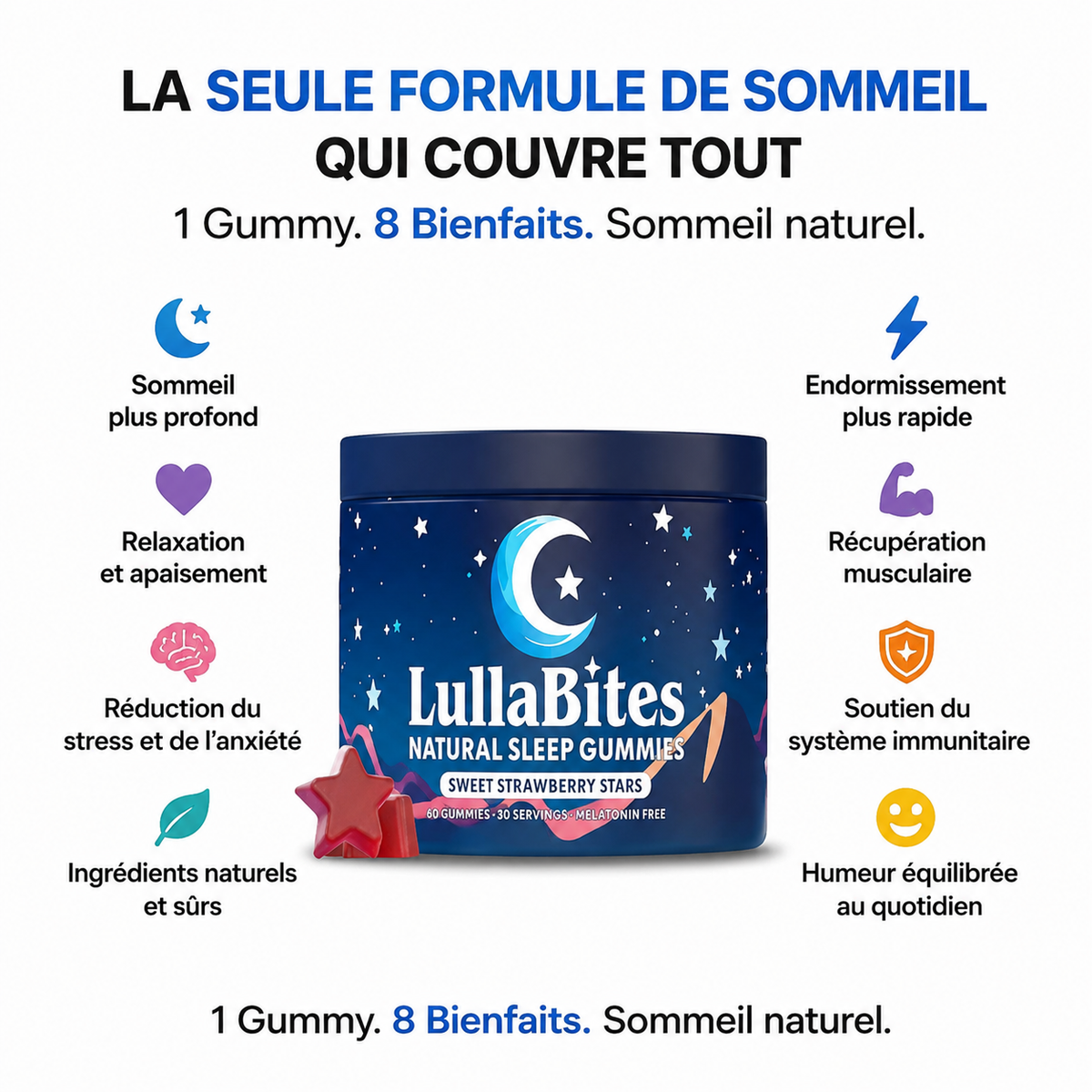 LullaBites Gummies™ - Gummies pour le Sommeil