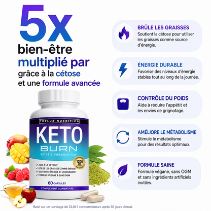 Keto Burn™ - Complément de perte de poids